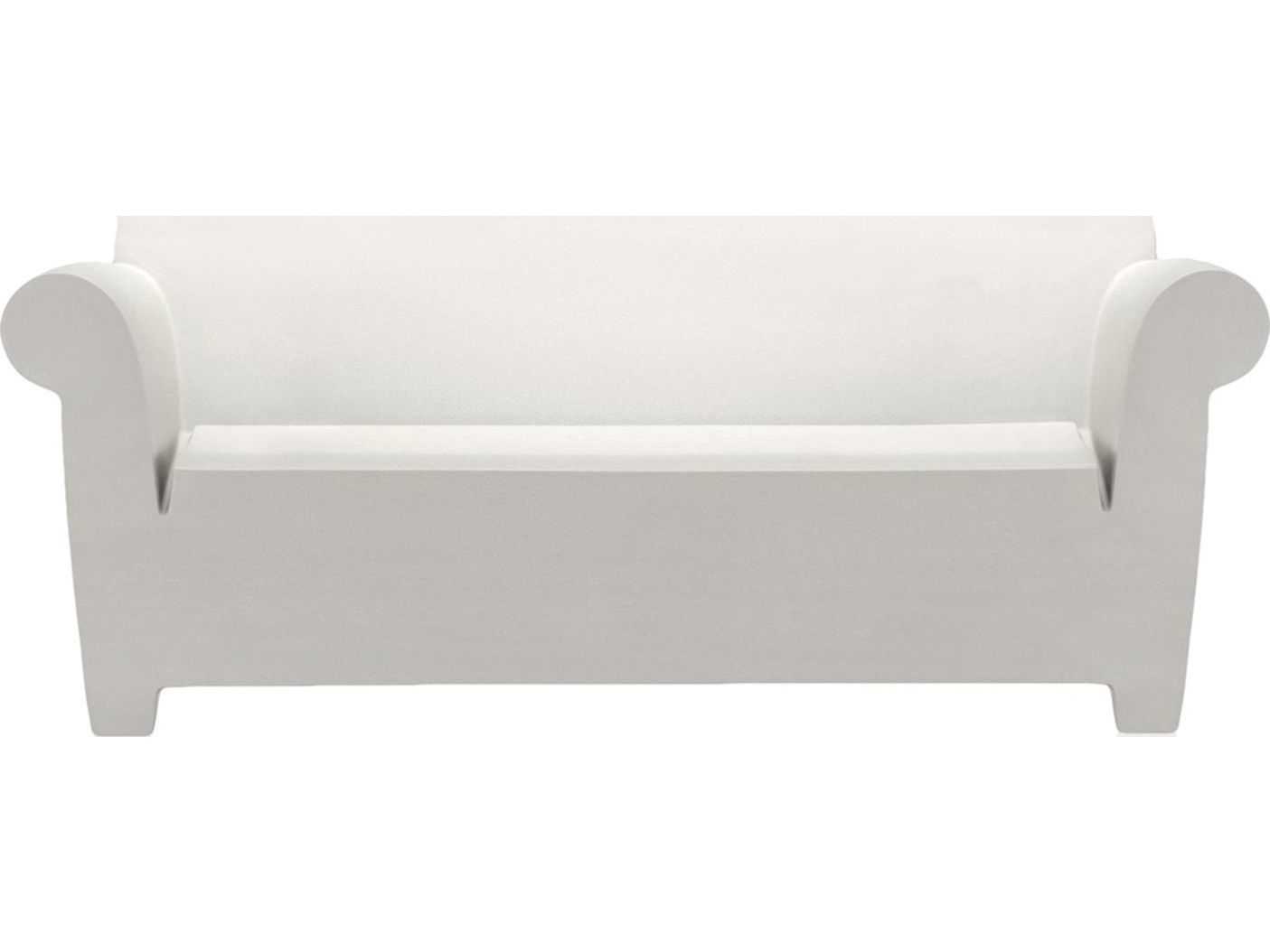 Kartell Outdoor Bubble Zinc White Resin Sofa