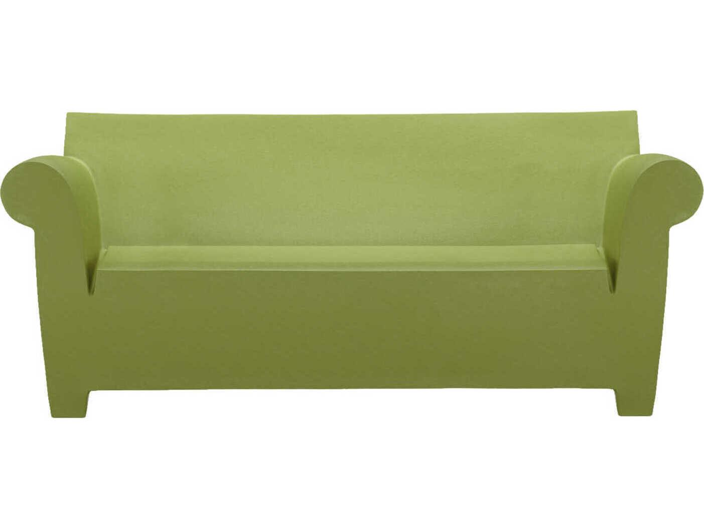 Kartell Outdoor Bubble Green Resin Sofa