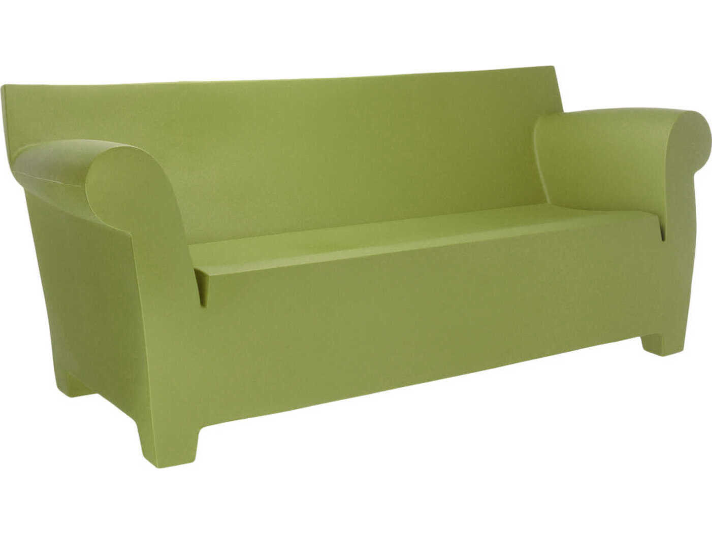 Kartell Outdoor Bubble Green Resin Sofa
