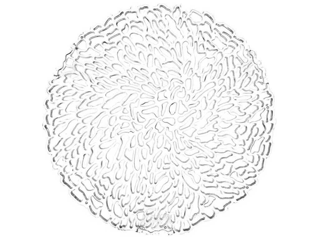 Kartell Outdoor T-table Transparent Crystal Resin High Round Coffee Table