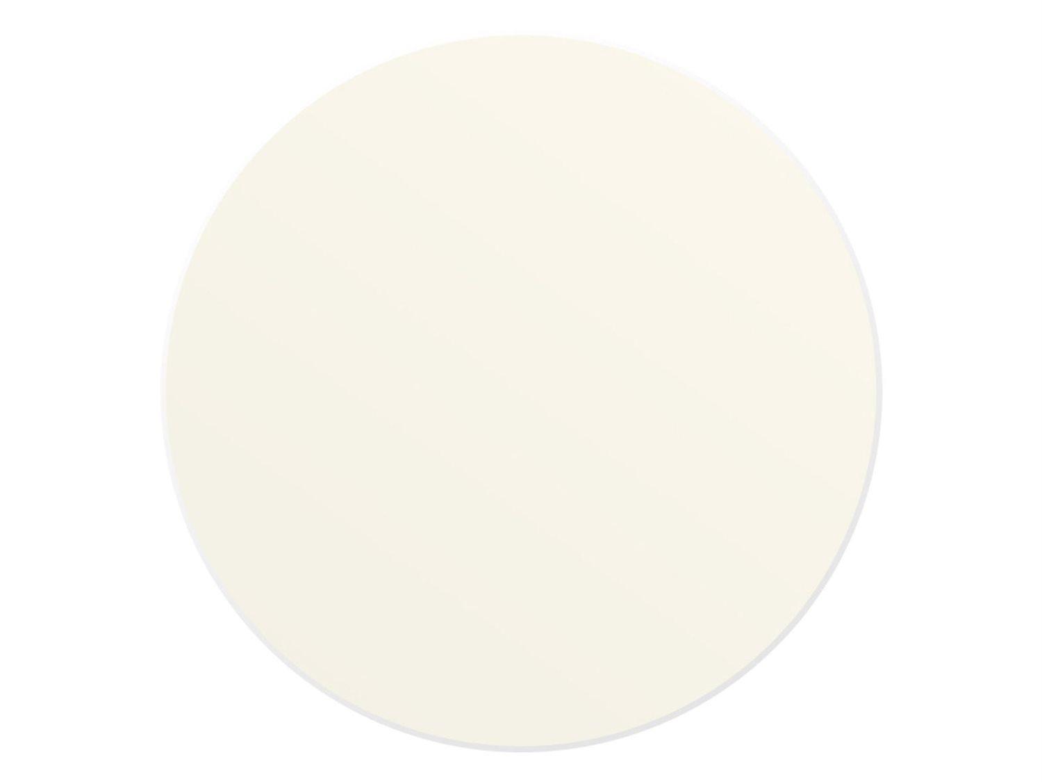 Kartell Outdoor Tip Top Mat Glossy White Wood Round Bistro Table