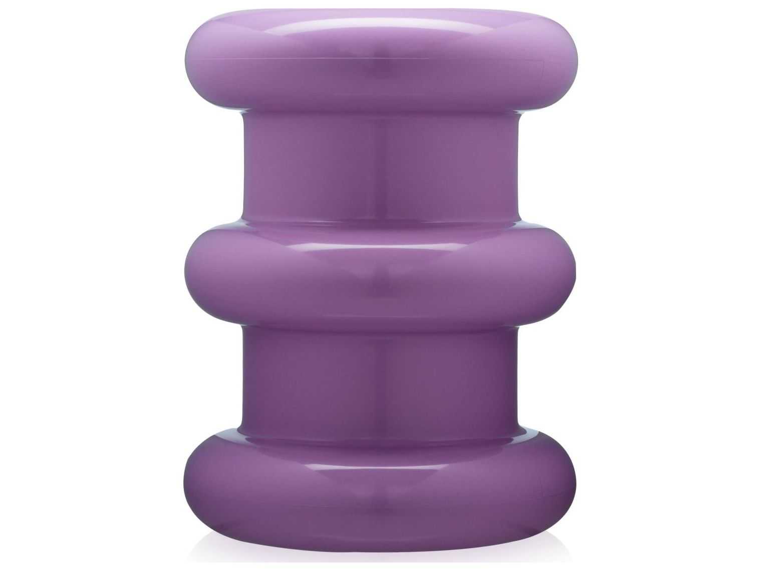 Kartell Outdoor Pilastro Purple Resin Dining Chair
