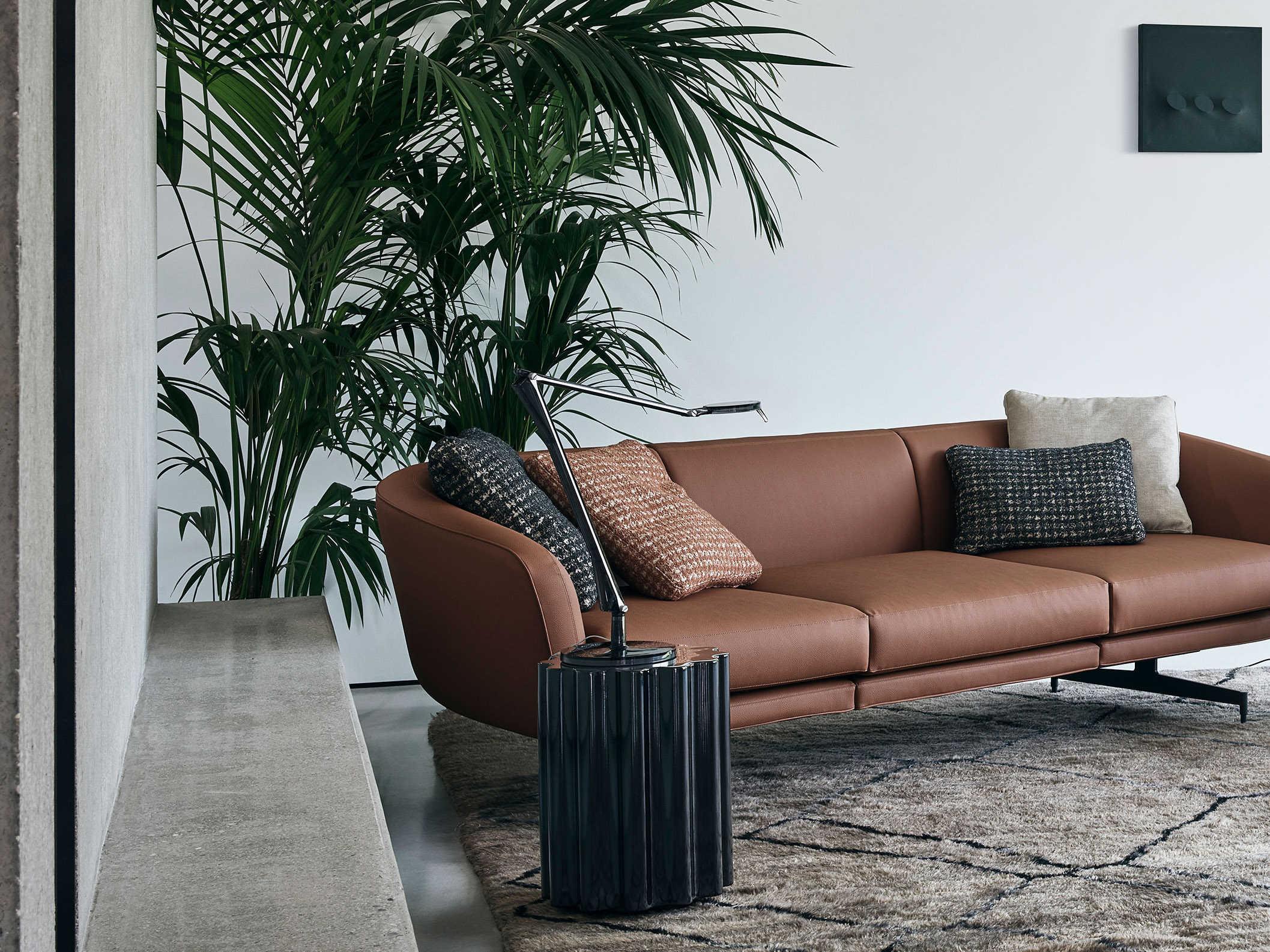 Kartell Outdoor Colonna Black Resin Dining Chair