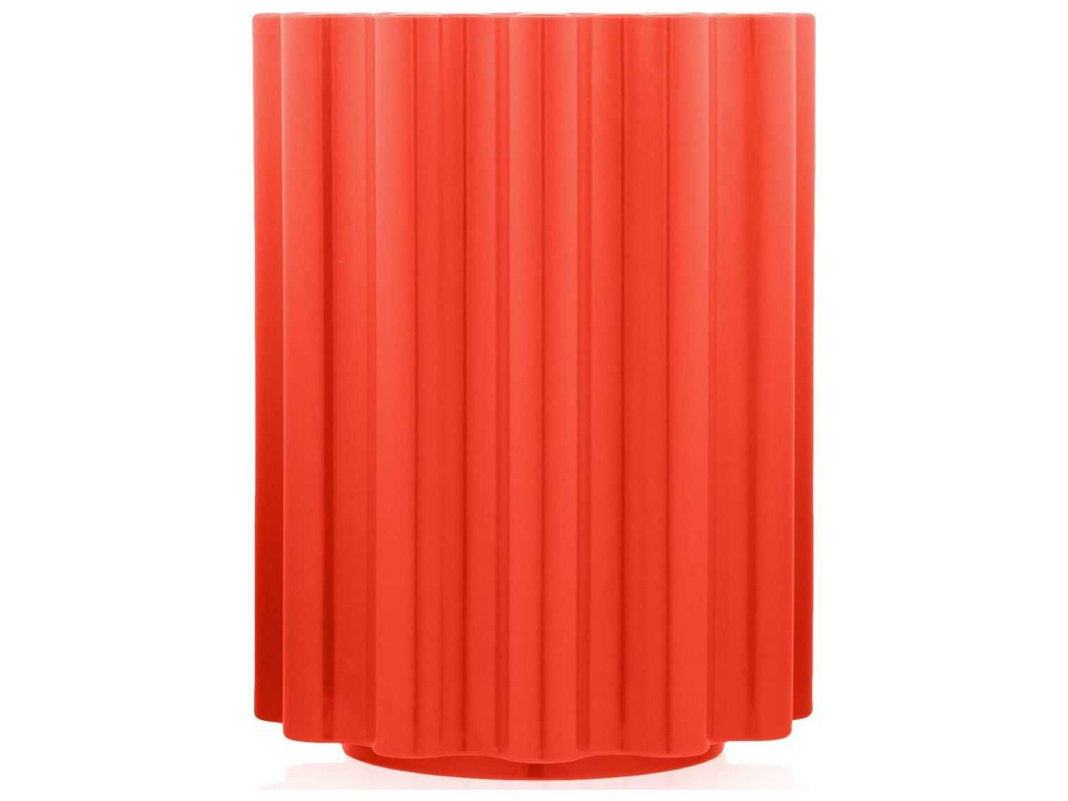 Kartell Outdoor Colonna Red Resin Dining Chair