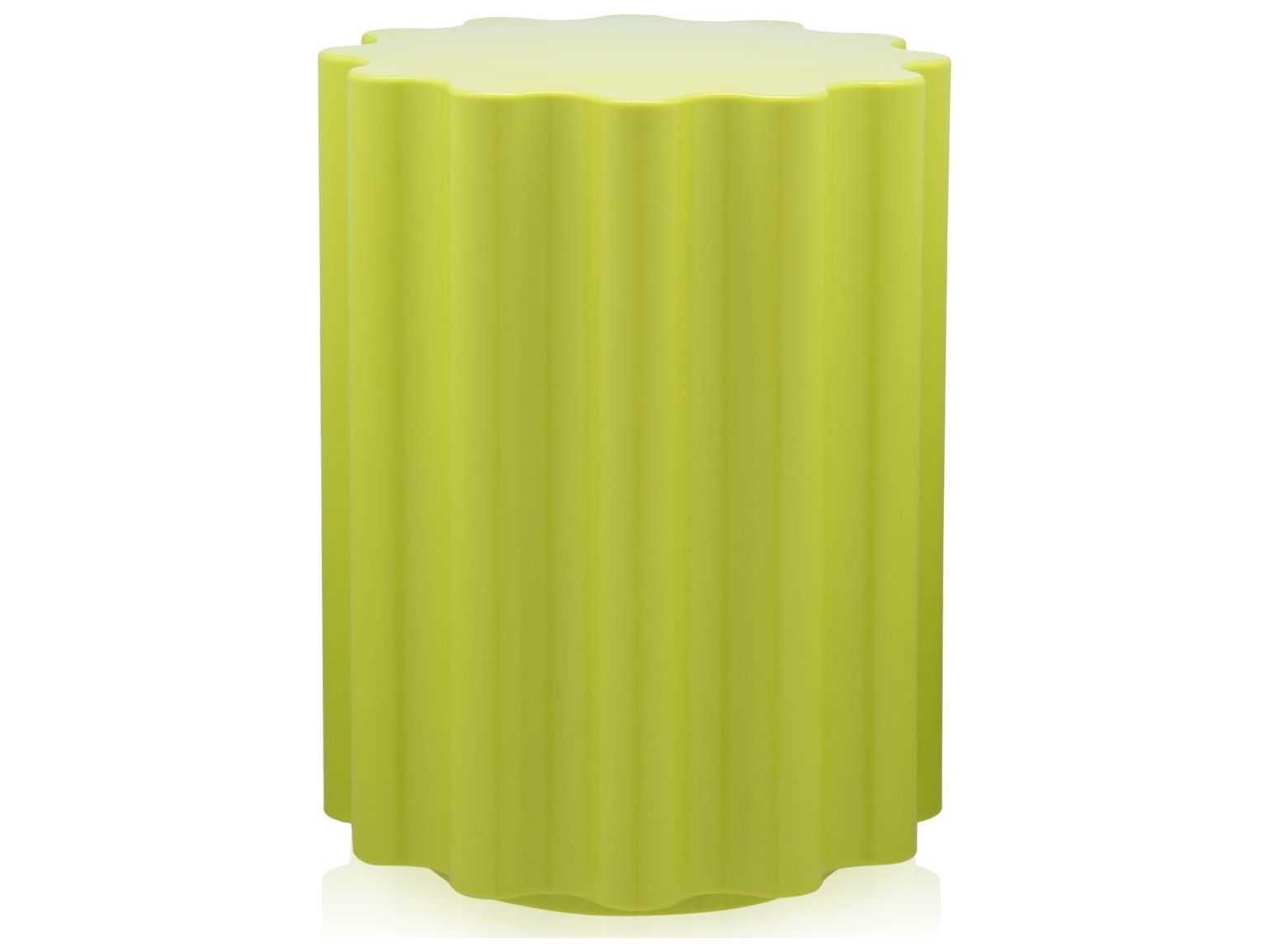 Kartell Outdoor Colonna Green Resin Dining Chair