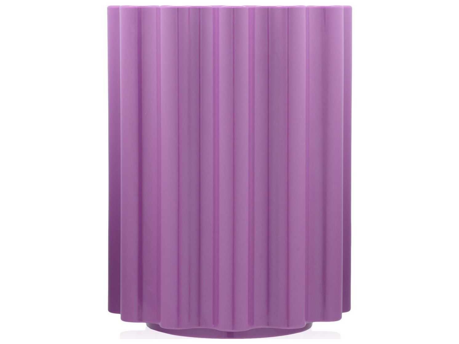 Kartell Outdoor Colonna Purple Resin Dining Chair