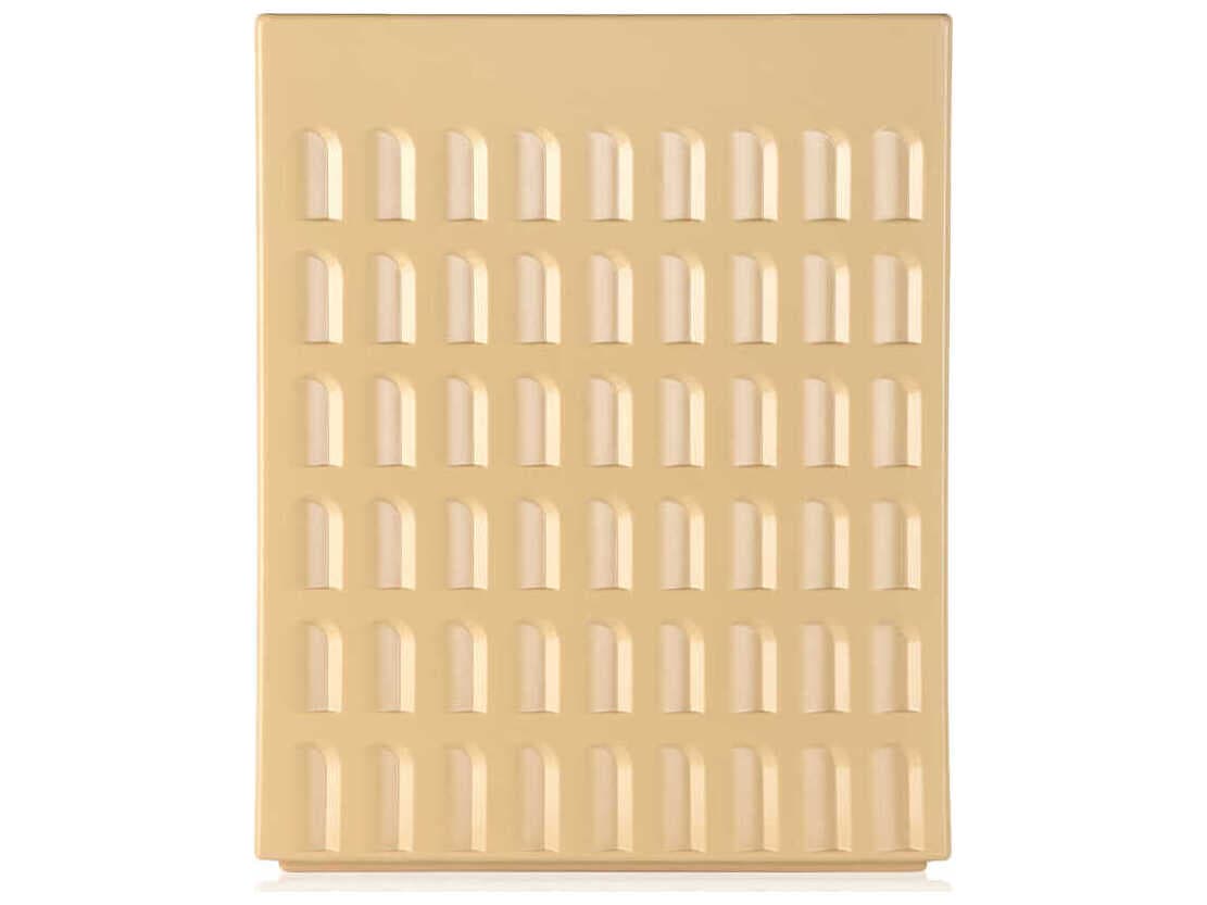 Kartell Outdoor Eur Dove Gray Resin Cube Stool