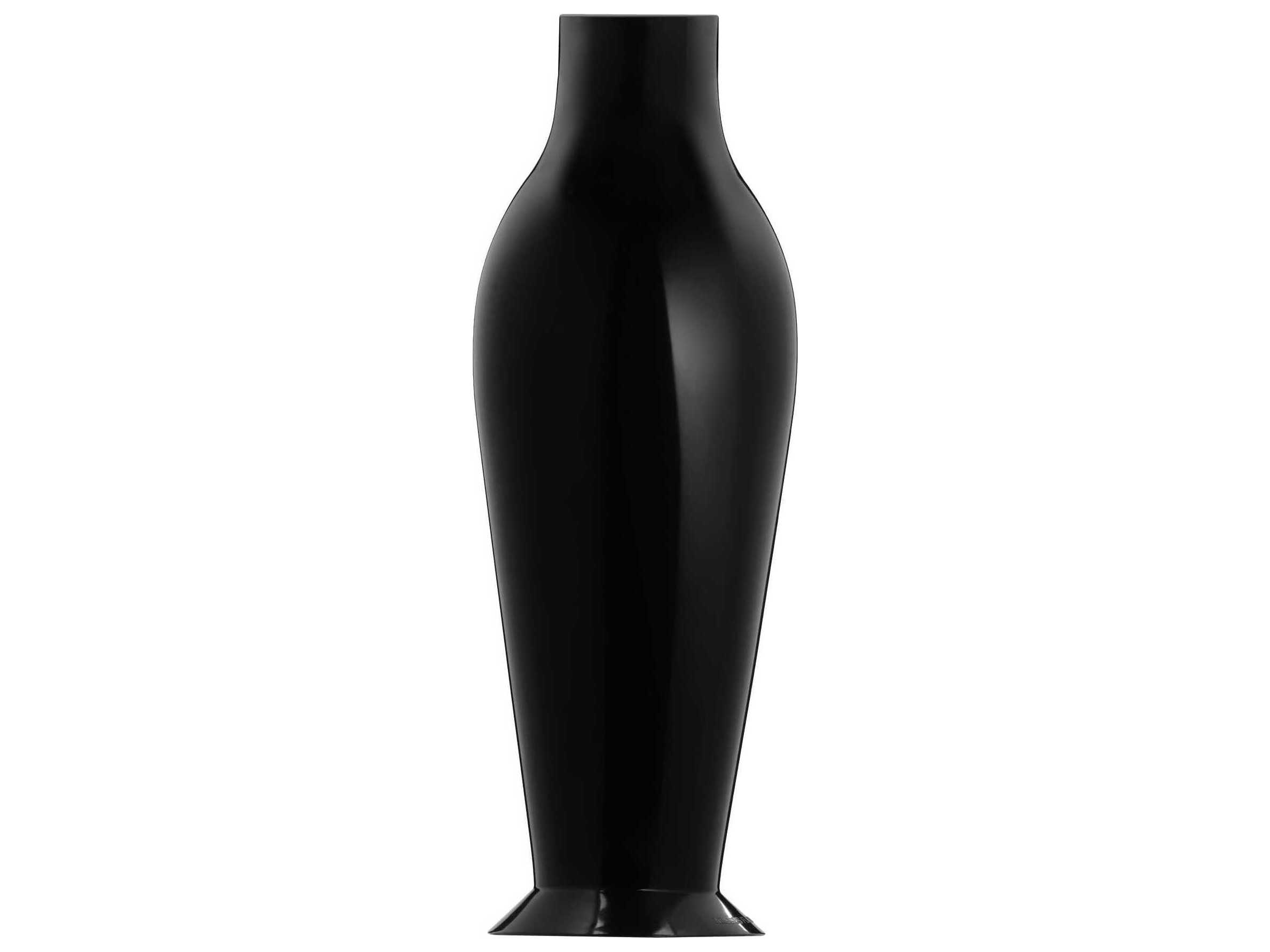 Kartell Outdoor Misses Glossy Black 23'' Vase
