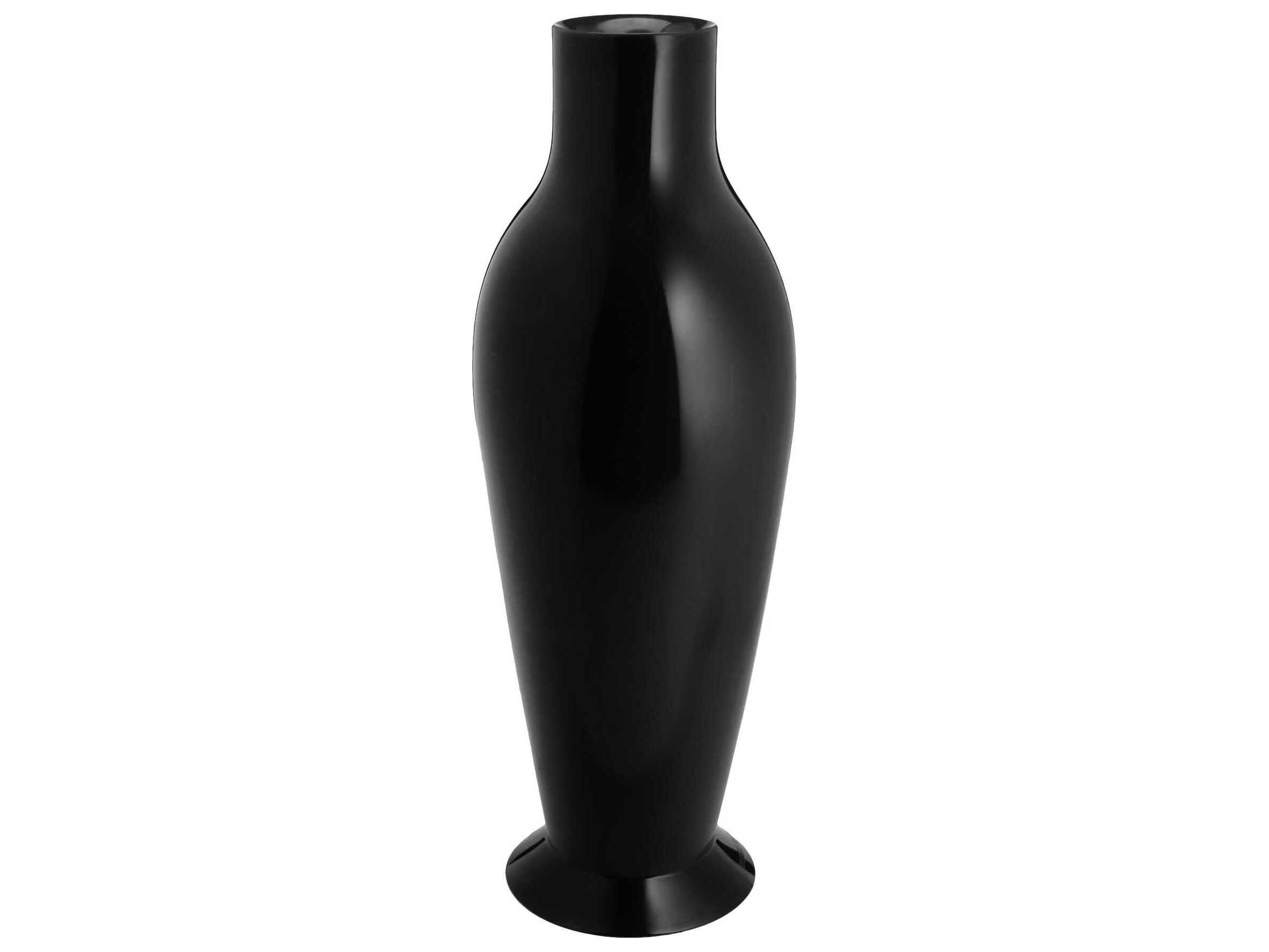 Kartell Outdoor Misses Glossy Black 23'' Vase