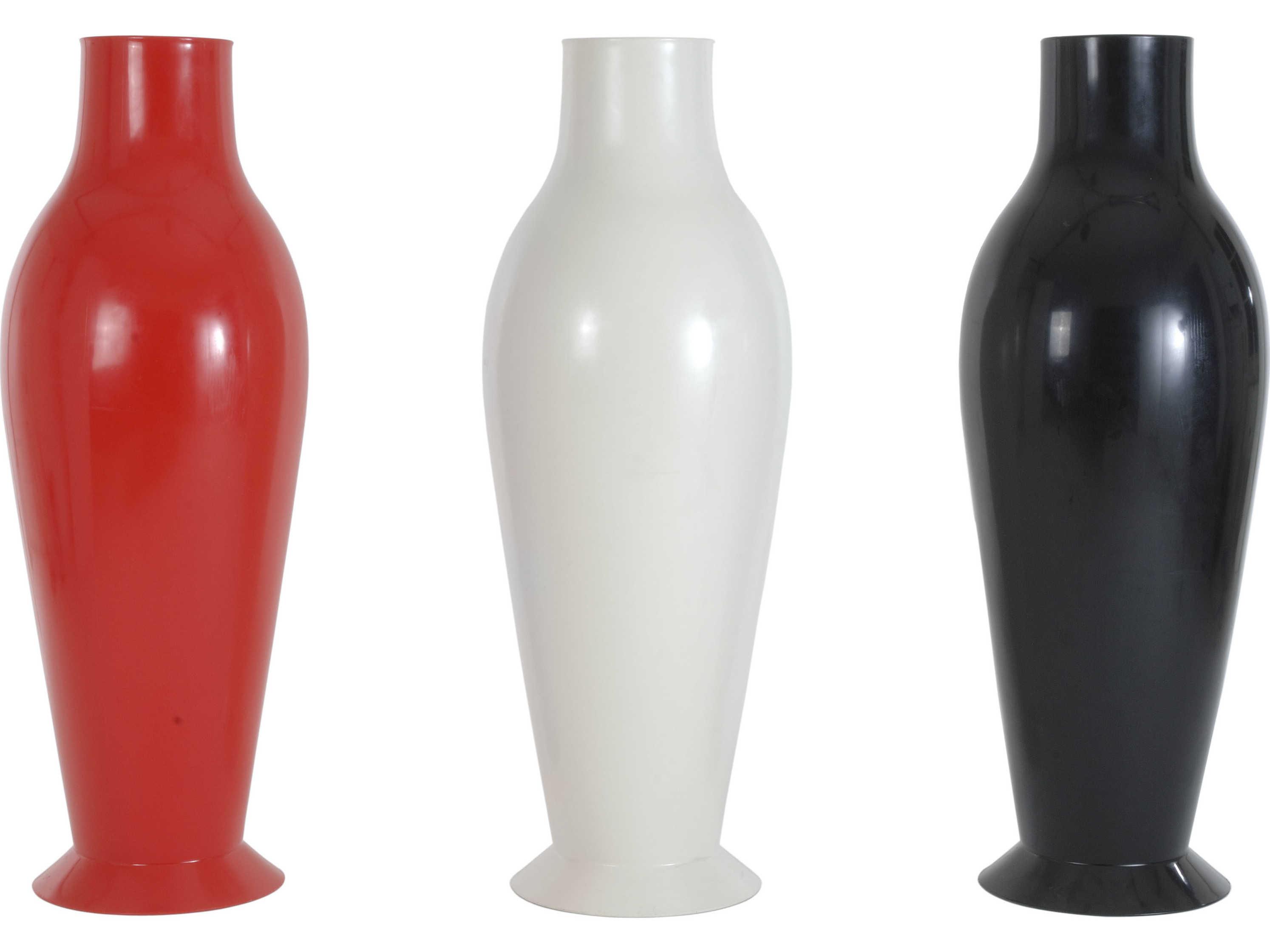 Kartell Outdoor Misses Glossy Red 23'' Vase
