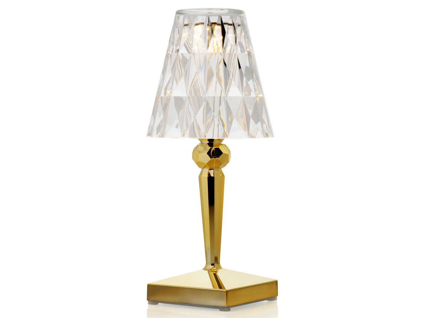 Kartell Outdoor Battery Metallic Gold Light