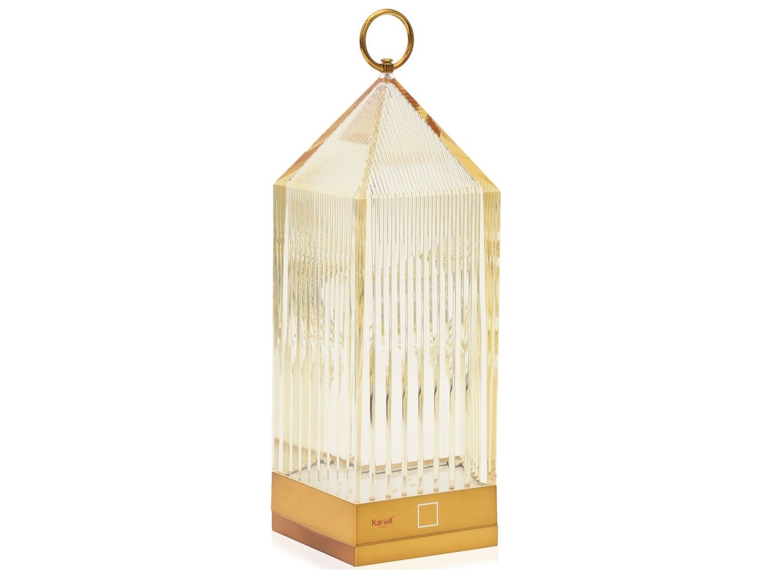 Kartell Outdoor Lantern Amber Light