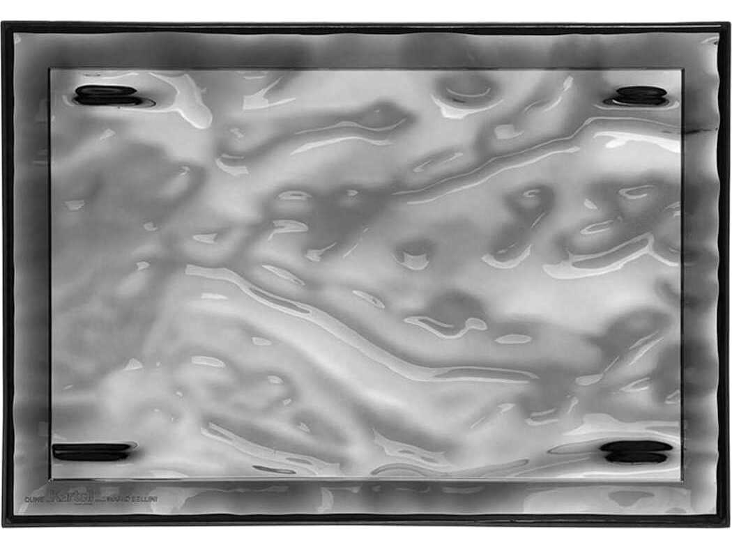Kartell Dune Smoke 18" Serving Tray