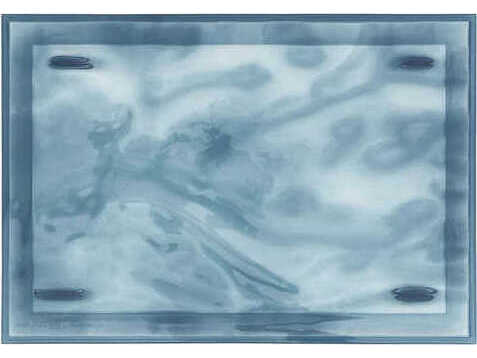 Kartell Dune 21.63" Large Tray in Blue