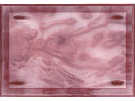 Kartell Dune 21.63" Large Tray in Pink