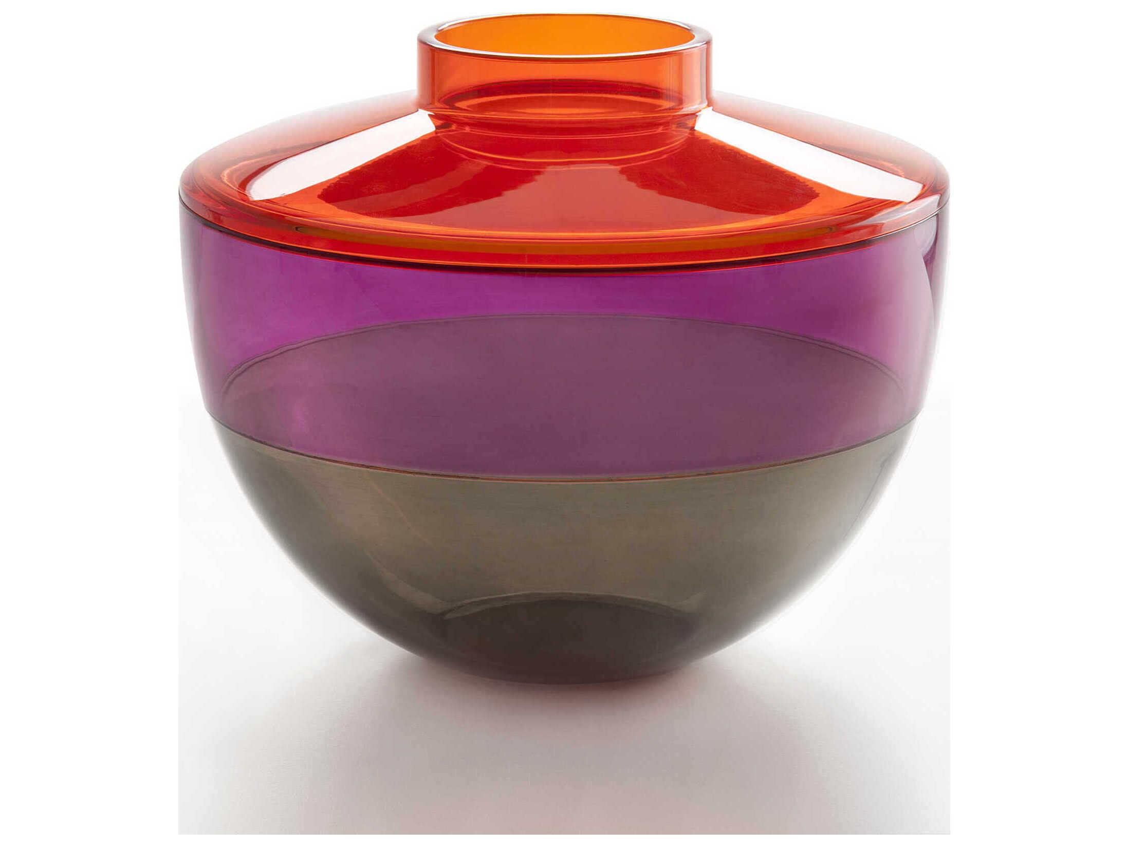Kartell Shibuya Orange / Red / Gray Decorative Bowl