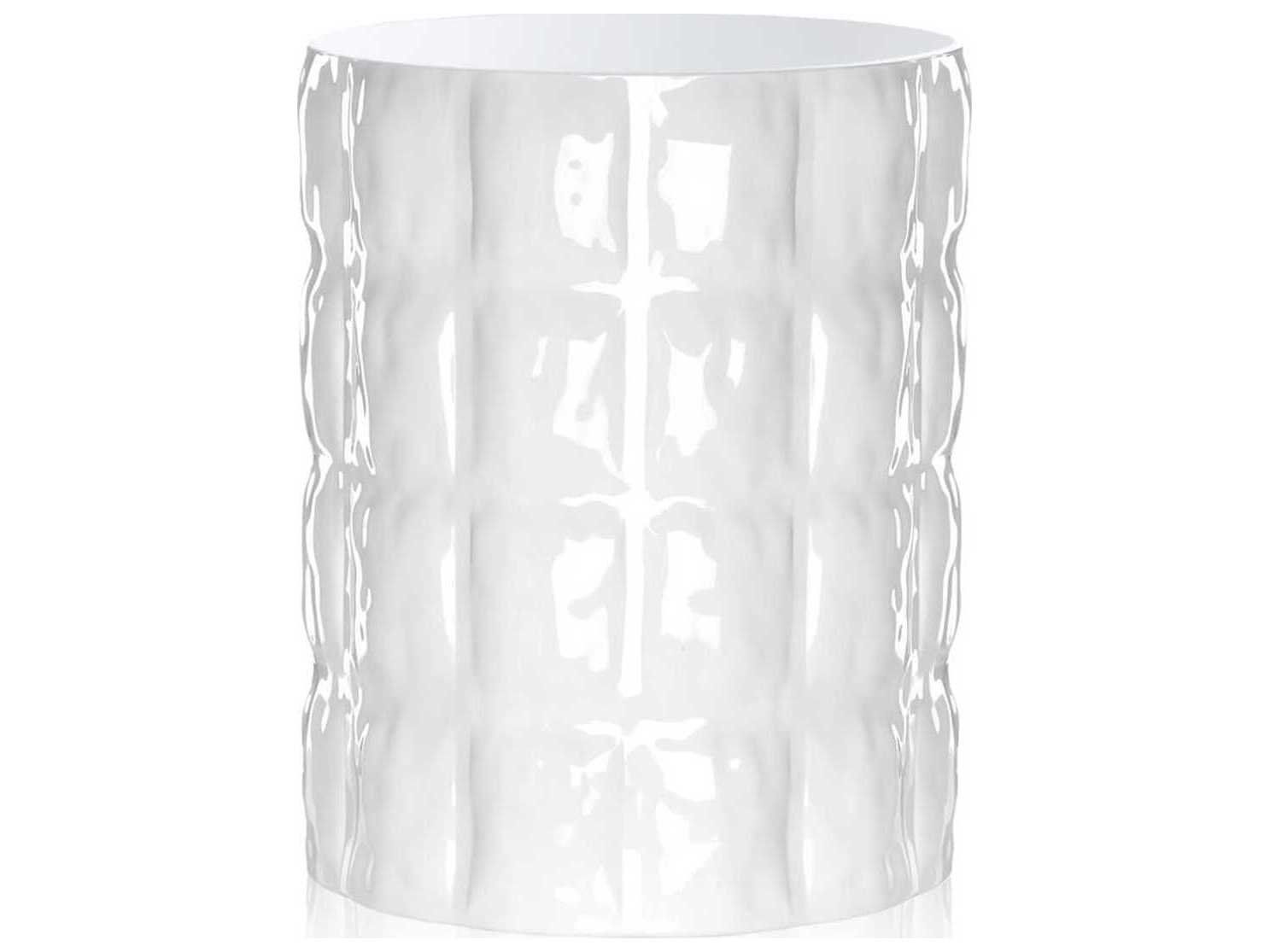 Kartell Matelasse White Vase