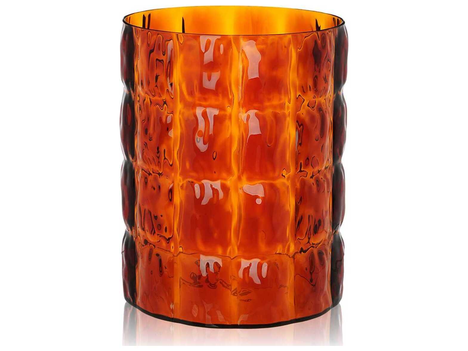 Kartell Matelasse Amber Vase