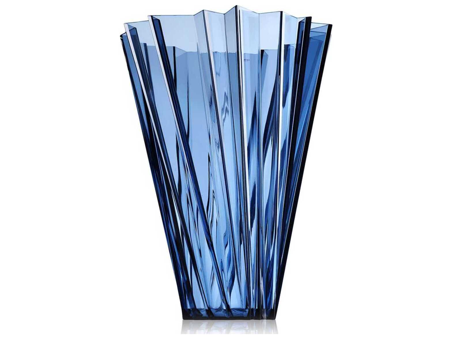 Kartell Shanghai Blue Vase