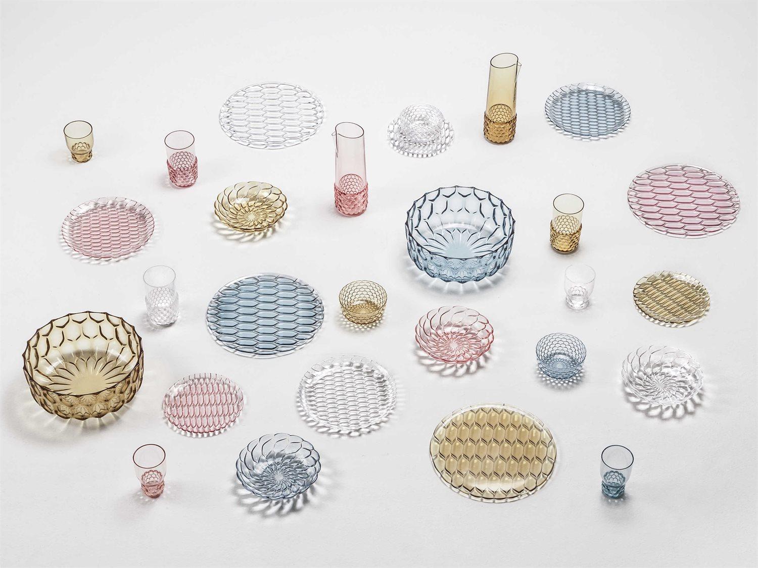 Kartell Jellies Green Tray  (Sold in 4)