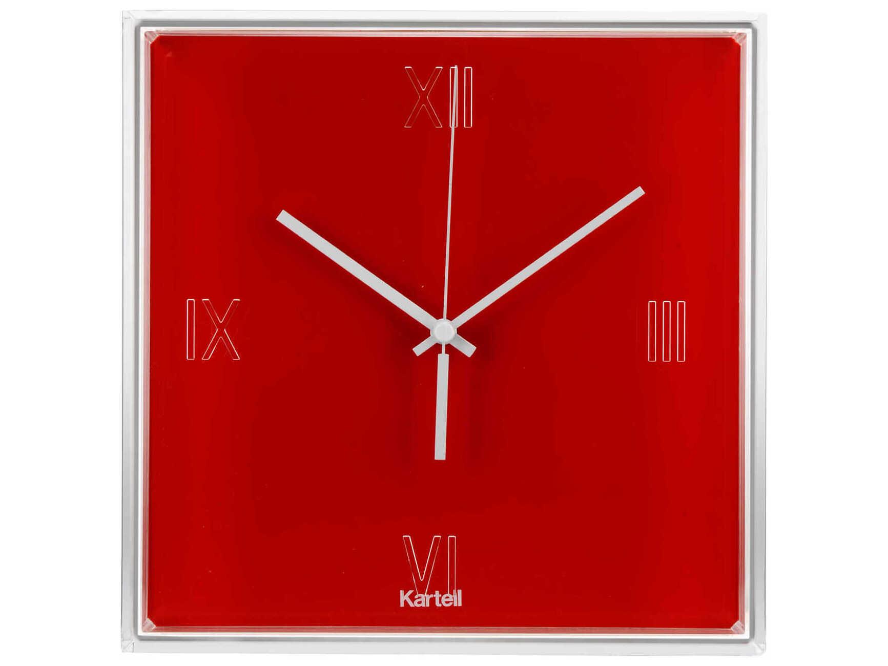 Kartell Tic & Tac Red Clock Accessories