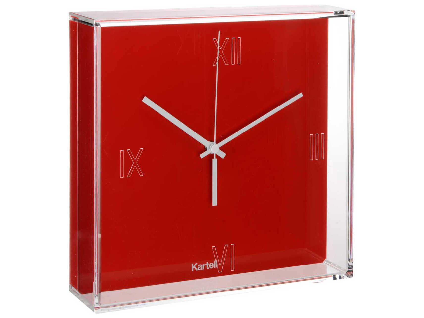Kartell Tic & Tac Red Clock Accessories