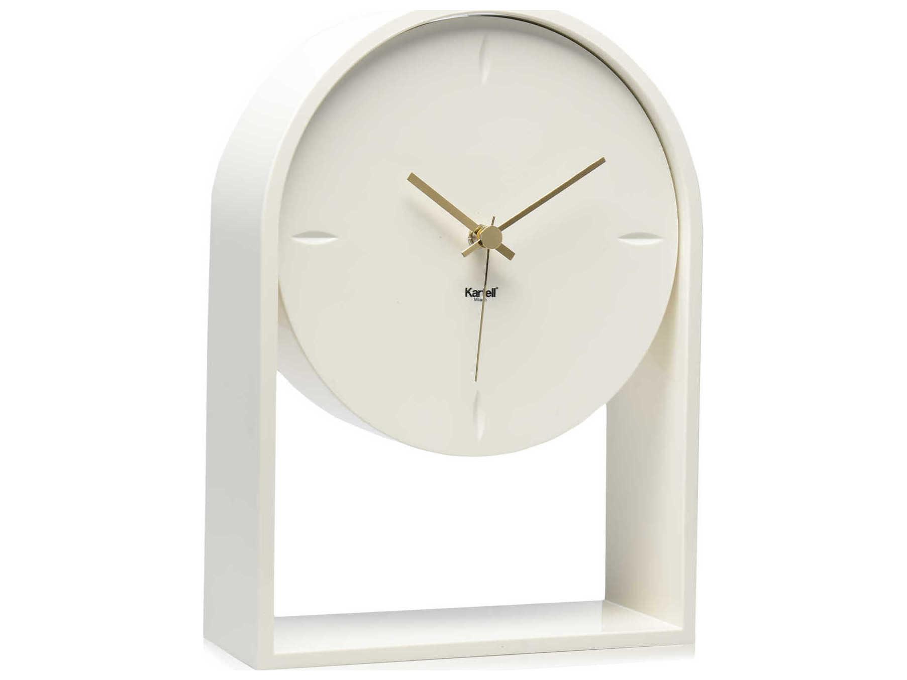 Kartell Air Du Temps White Clock Accessories