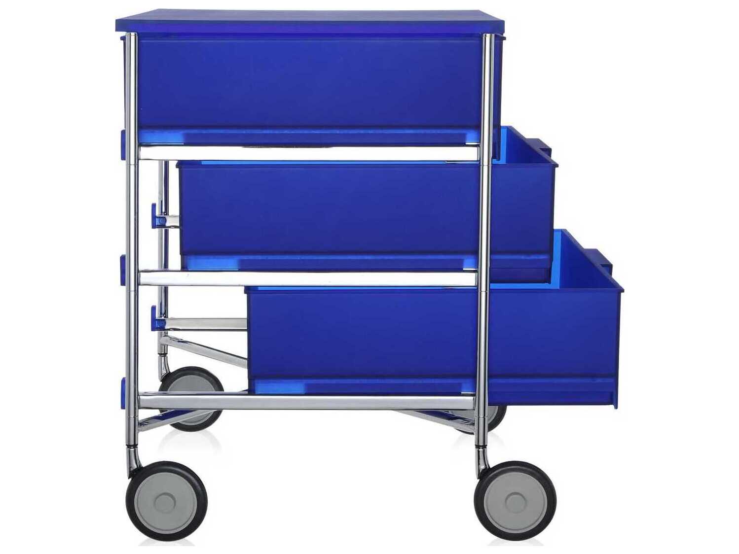 Kartell Mobil Blue File Cabinet