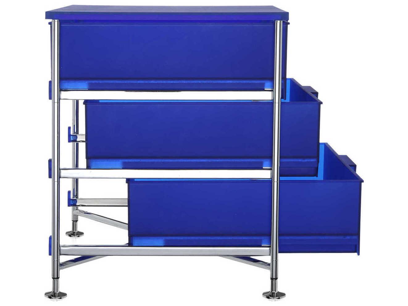 Kartell Mobil Blue File Cabinet