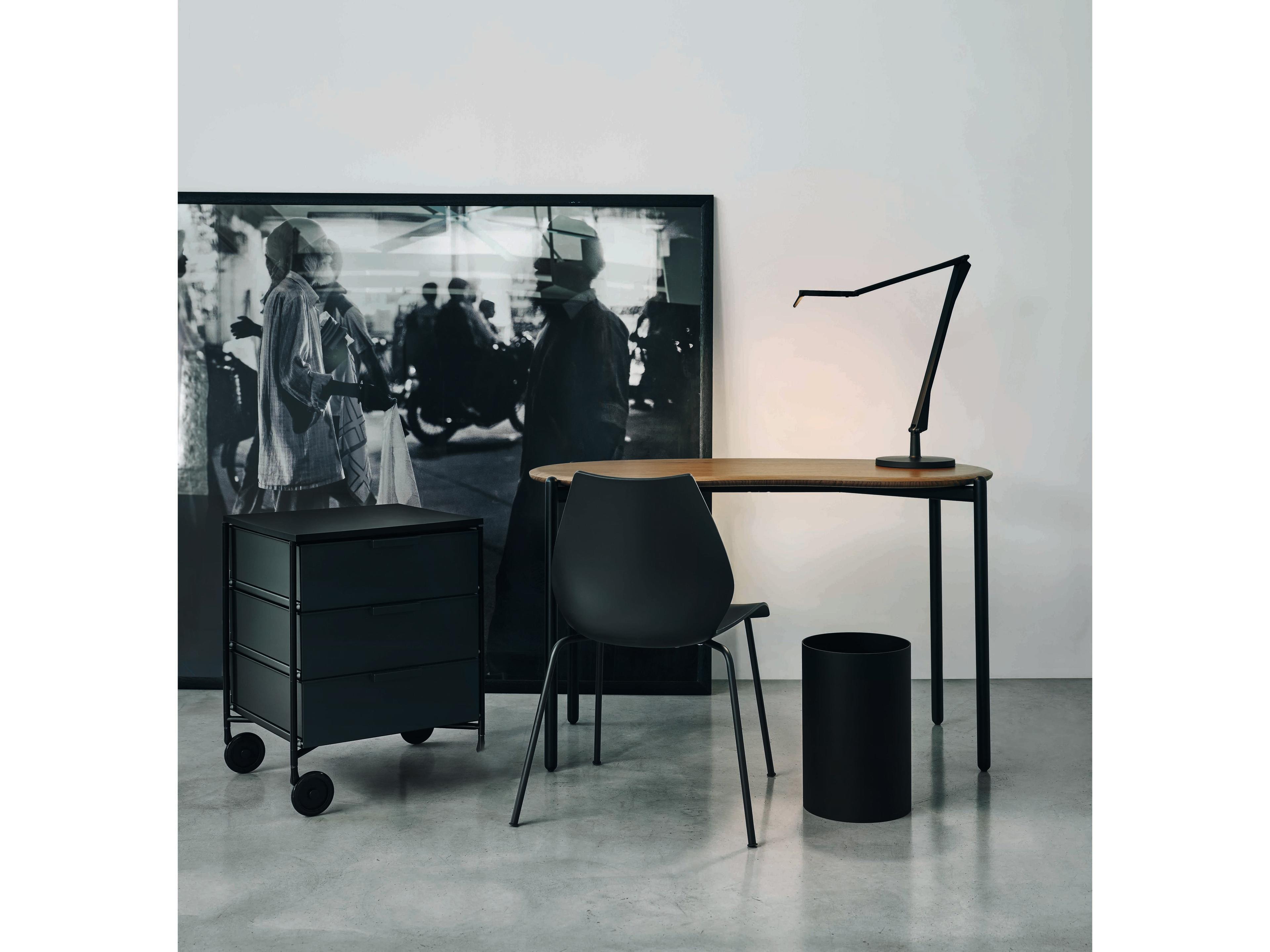 Kartell Mobil Black File Cabinet
