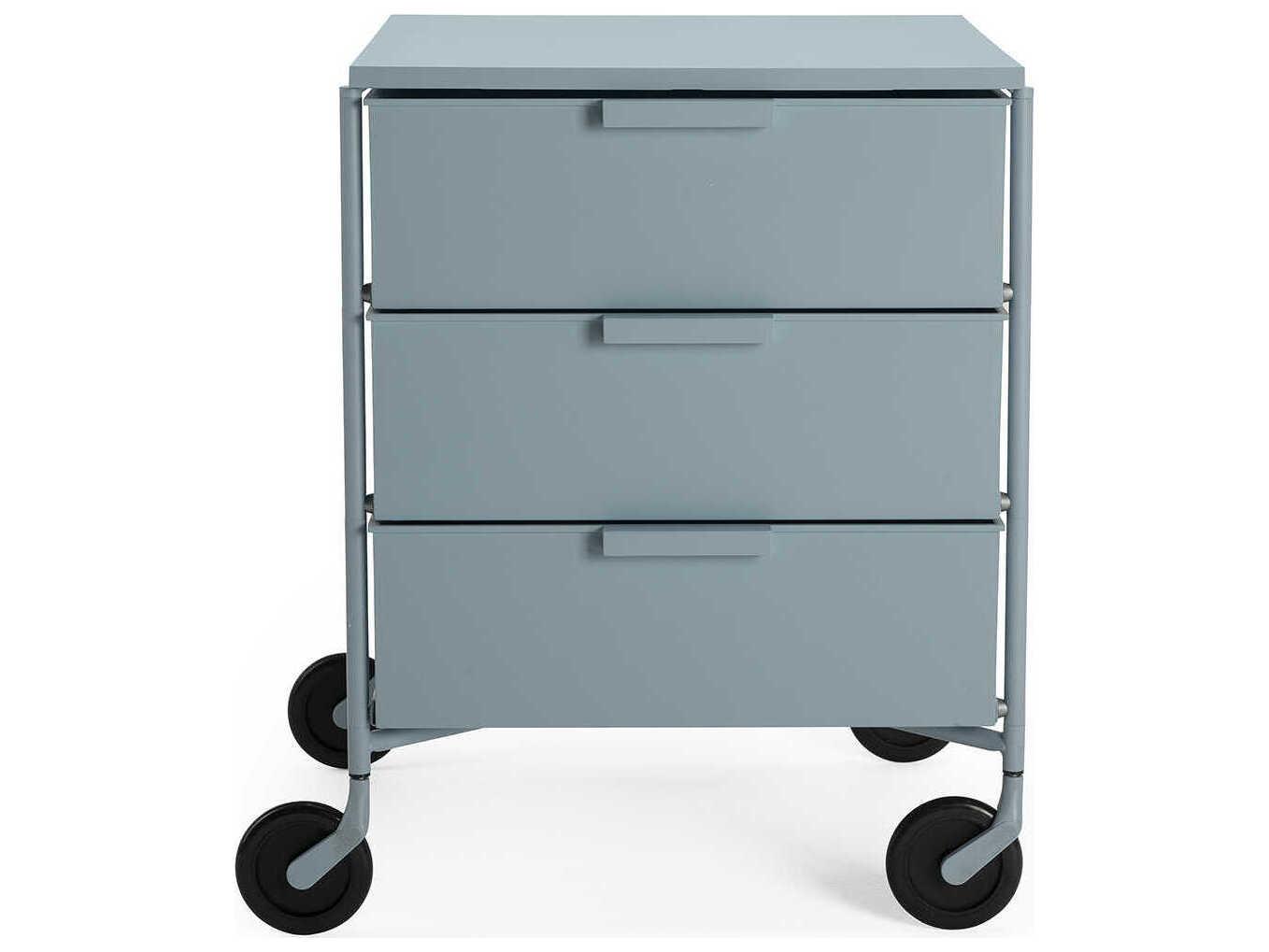 Kartell Mobil Pale Blue File Cabinet
