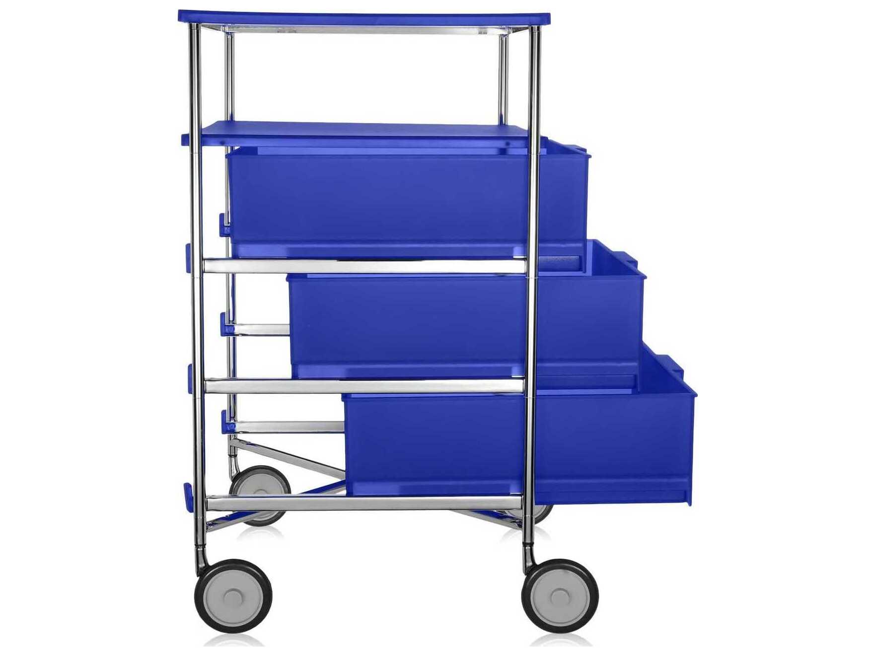 Kartell Mobil Blue File Cabinet