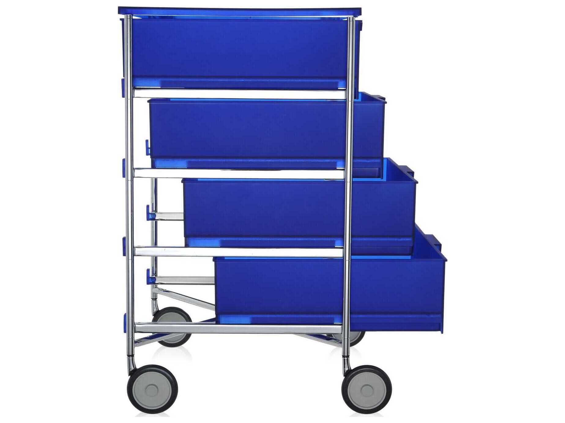 Kartell Mobil Blue File Cabinet