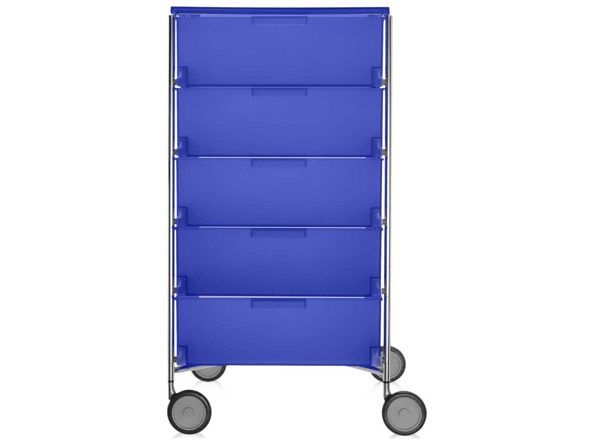 Kartell Mobil Blue File Cabinet