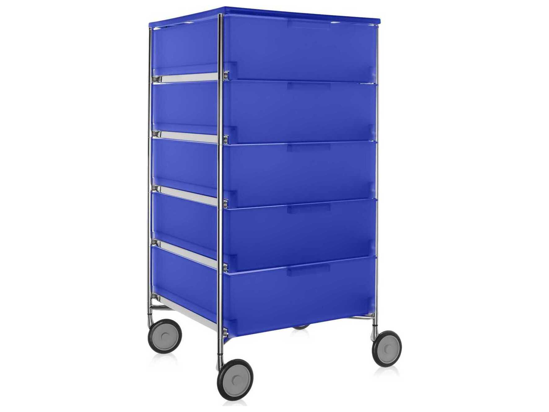 Kartell Mobil Blue File Cabinet