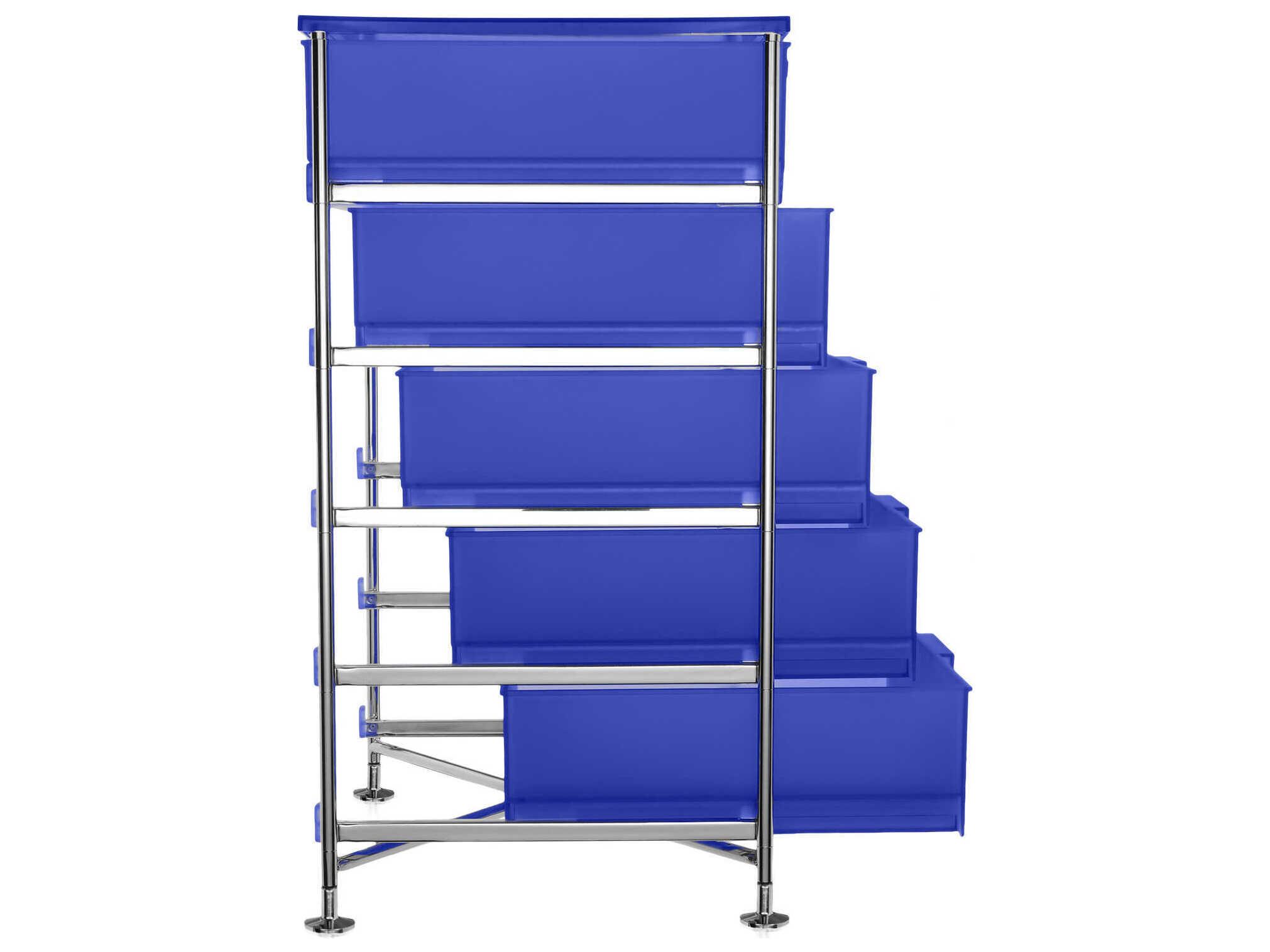 Kartell Mobil Blue File Cabinet