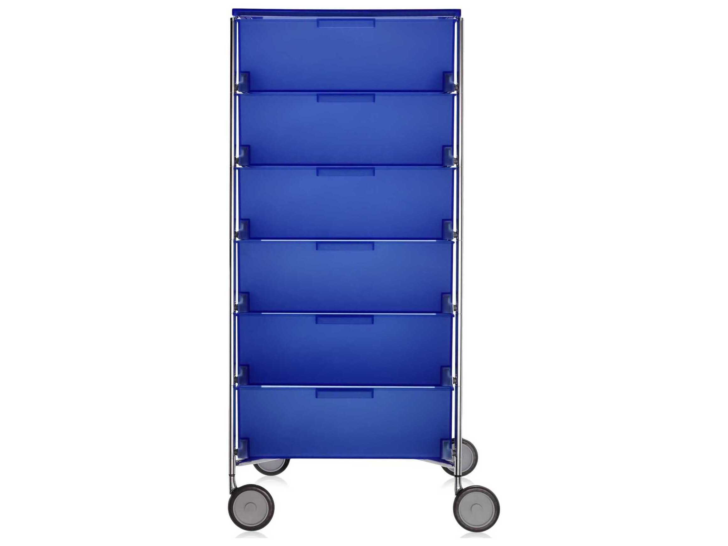 Kartell Mobil Blue File Cabinet