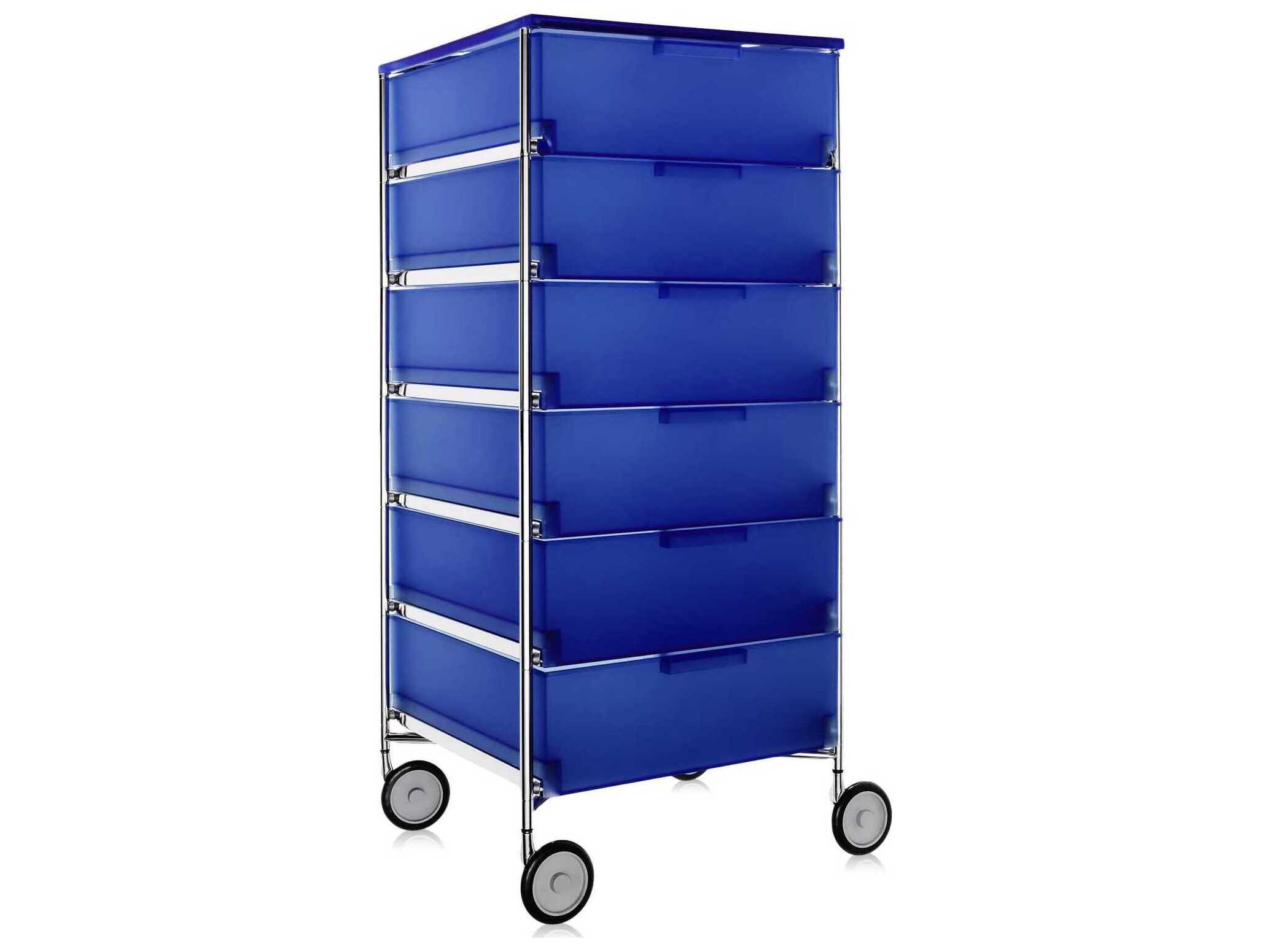 Kartell Mobil Blue File Cabinet