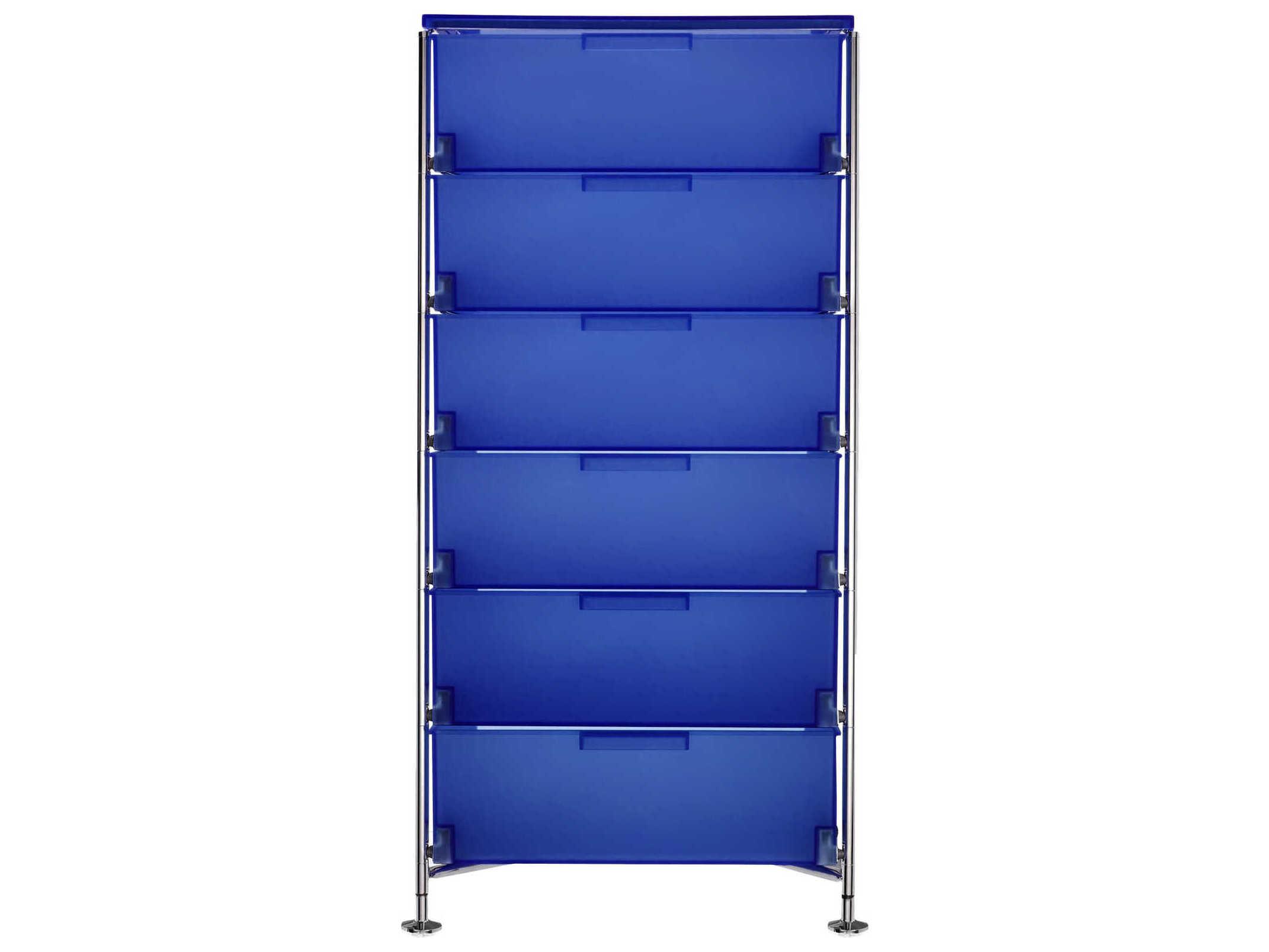 Kartell Mobil Blue File Cabinet