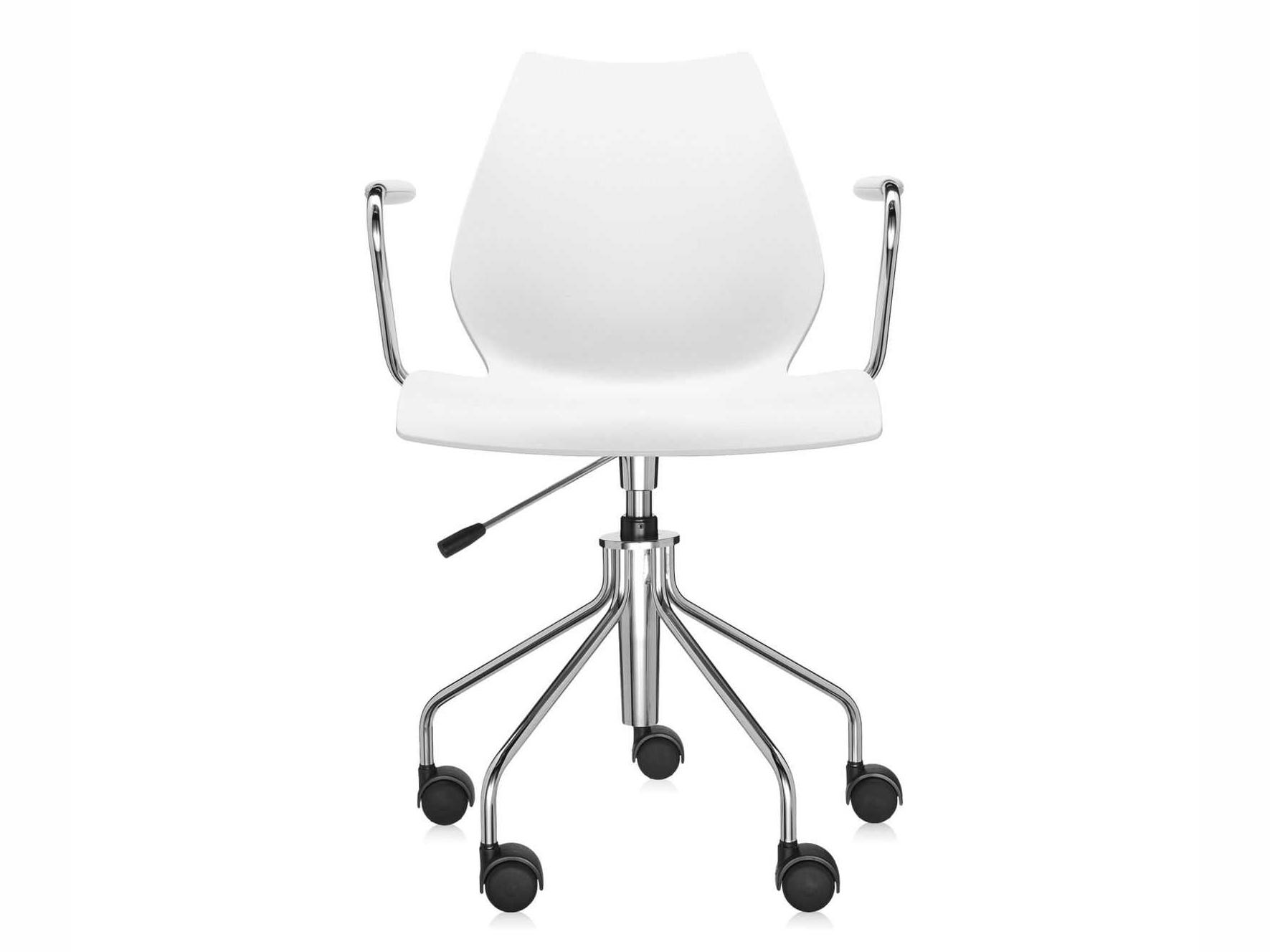 Kartell Maui Silver Adjustable Computer Office Chair