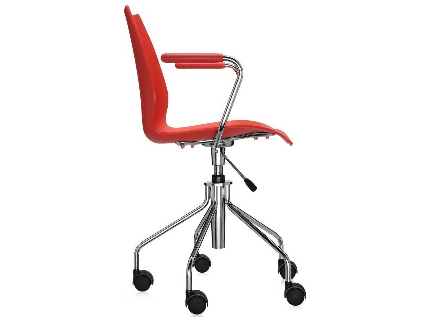 Kartell Maui Silver Adjustable Computer Office Chair