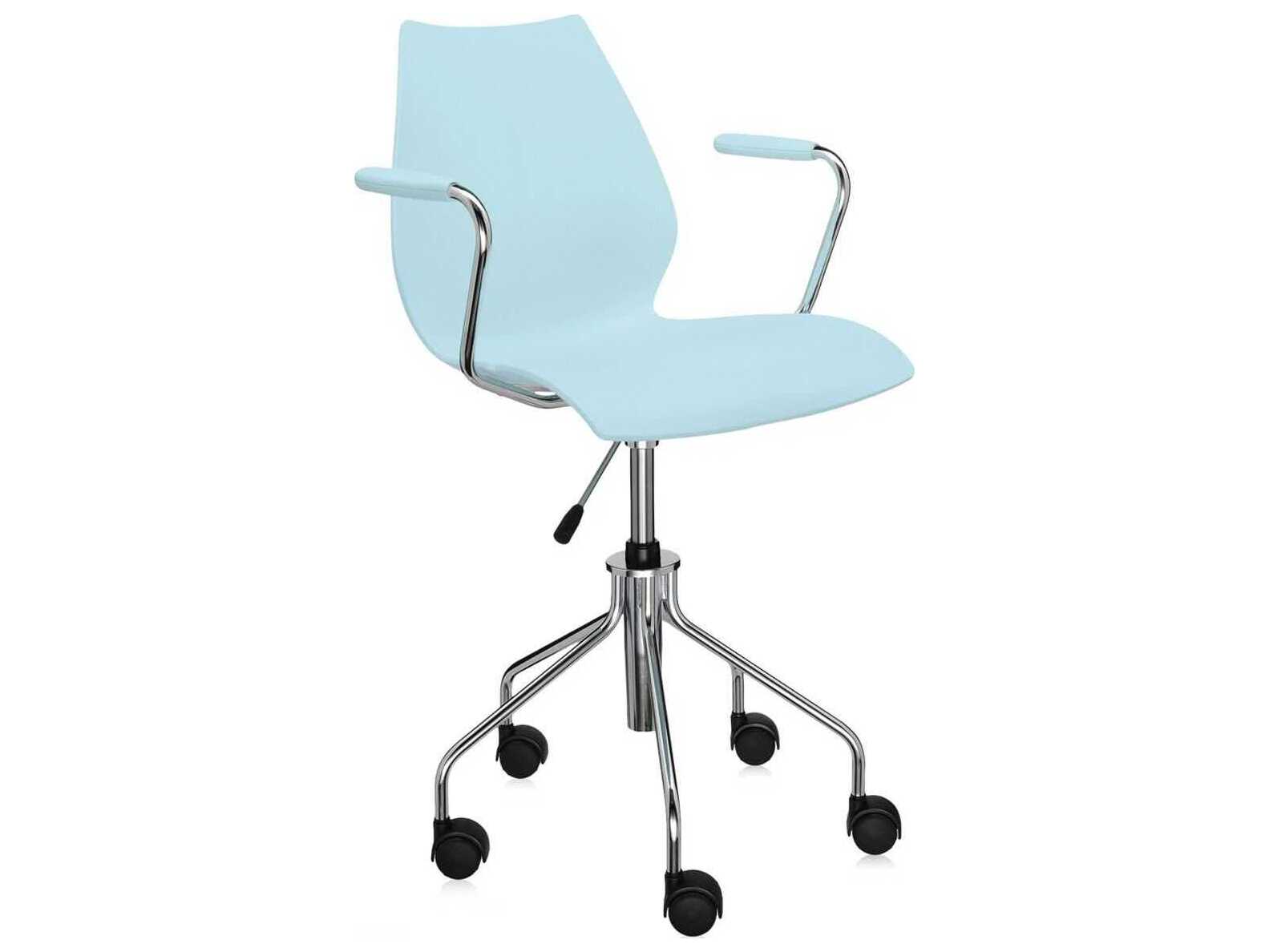 Kartell Maui Silver Adjustable Computer Office Chair