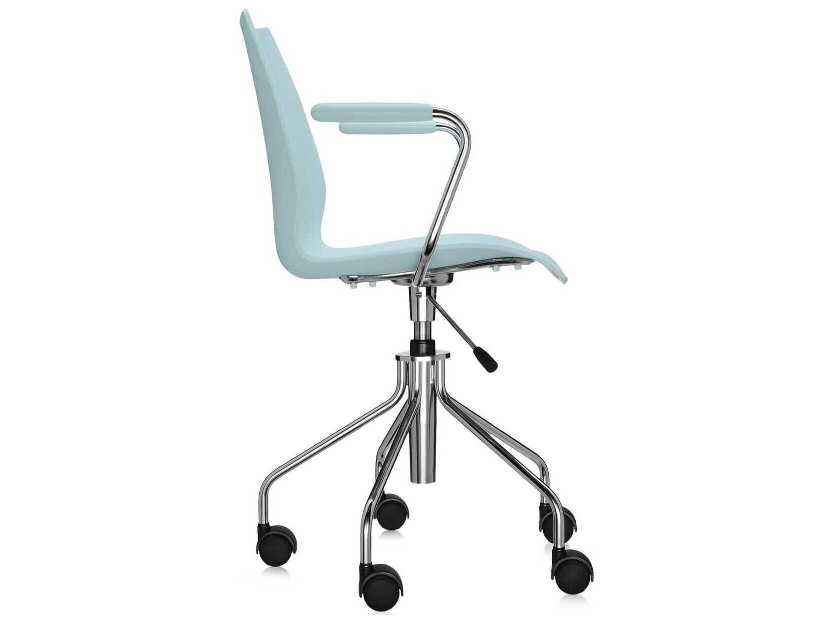 Kartell Maui Silver Adjustable Computer Office Chair