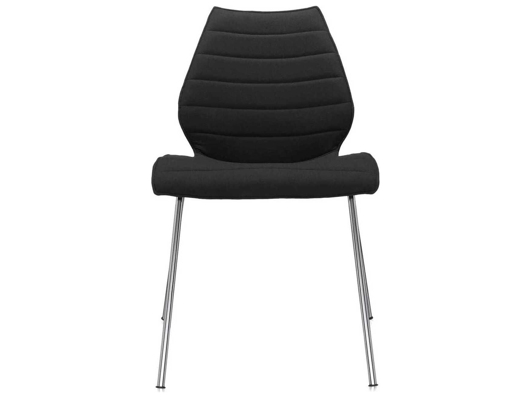 Kartell Maui Silver Upholstered Computer Office Chair  (Sold in 2)