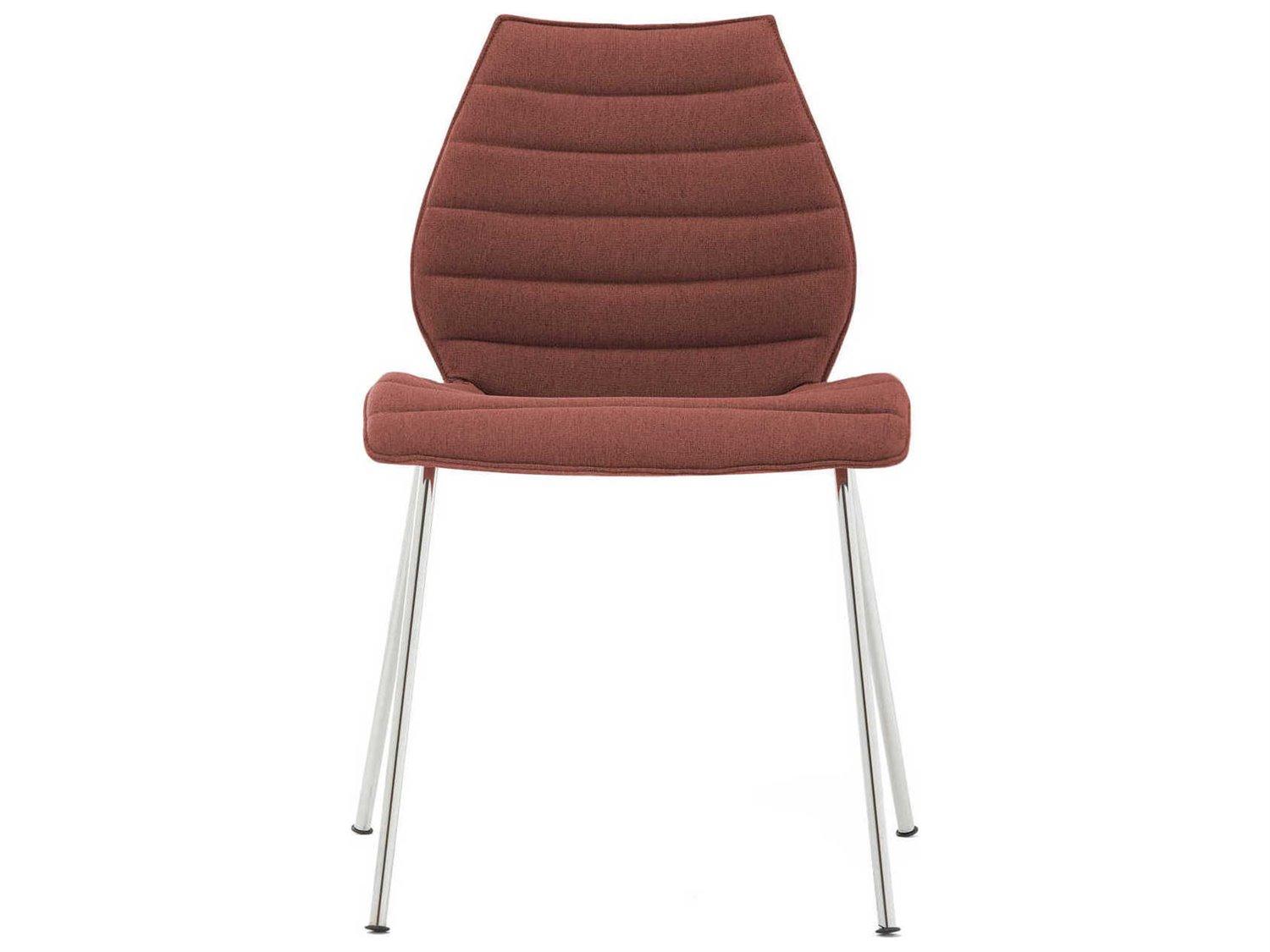 Kartell Maui Silver Upholstered Computer Office Chair  (Sold in 2)