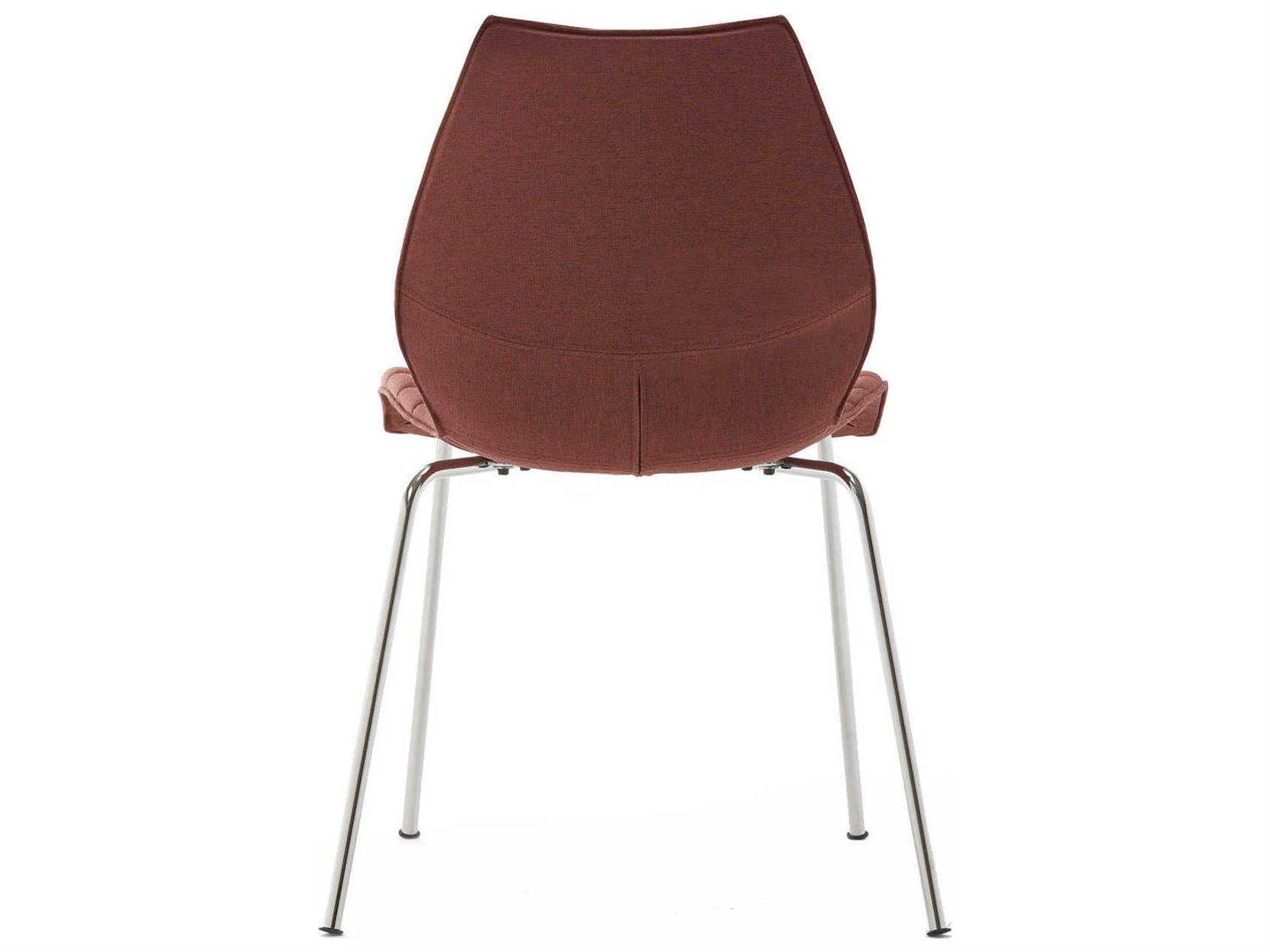 Kartell Maui Silver Upholstered Computer Office Chair  (Sold in 2)