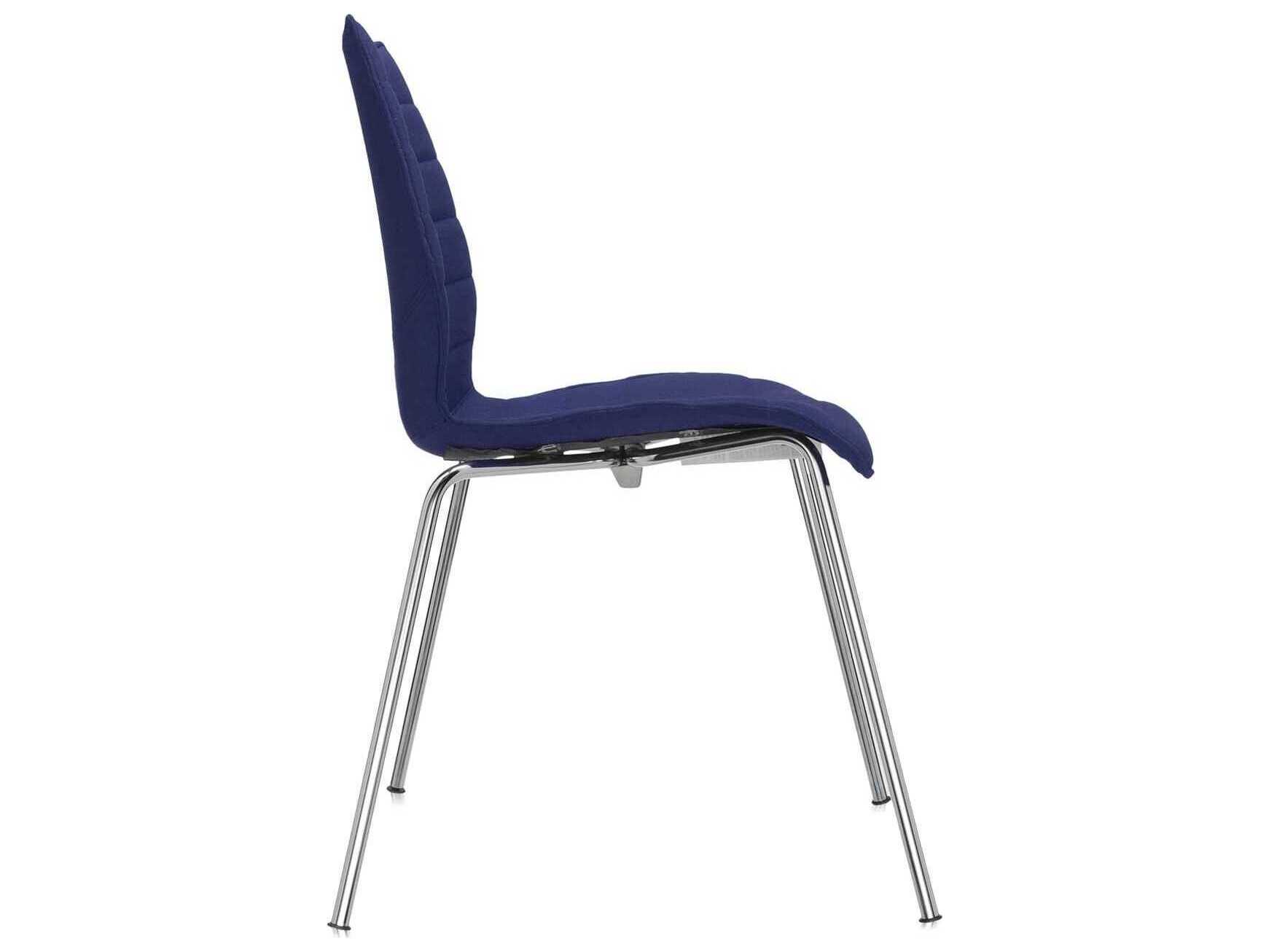 Kartell Maui Silver Upholstered Computer Office Chair  (Sold in 2)