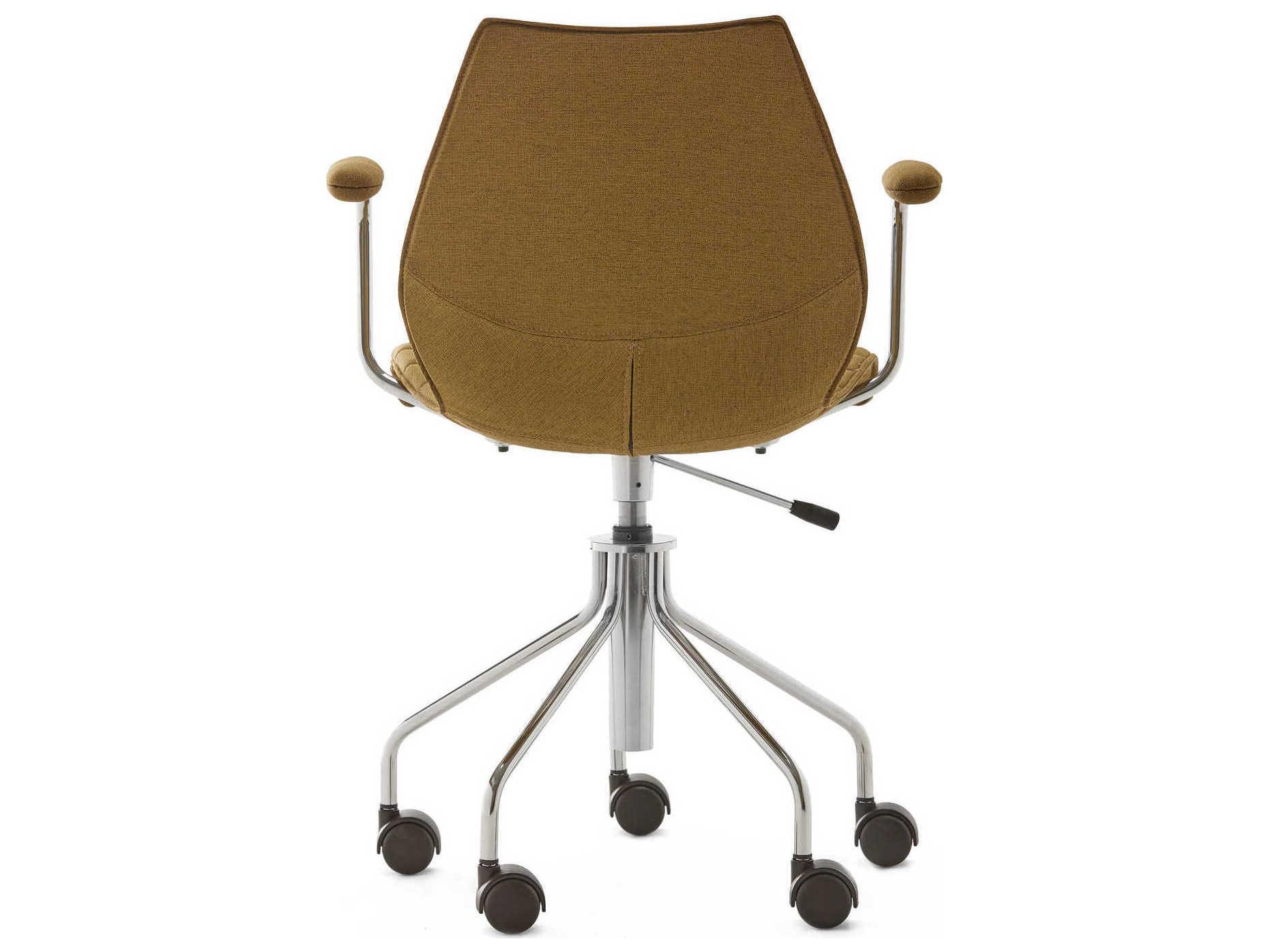 Kartell Maui Green Upholstered Adjustable Computer Office Chair