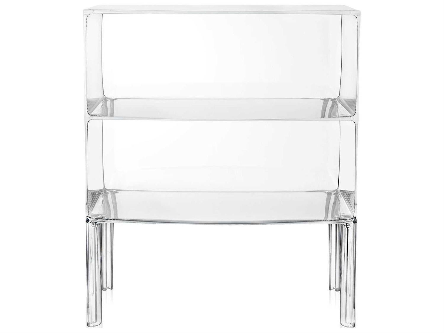 Kartell Ghost Buster Transparent Crystal Bookcase