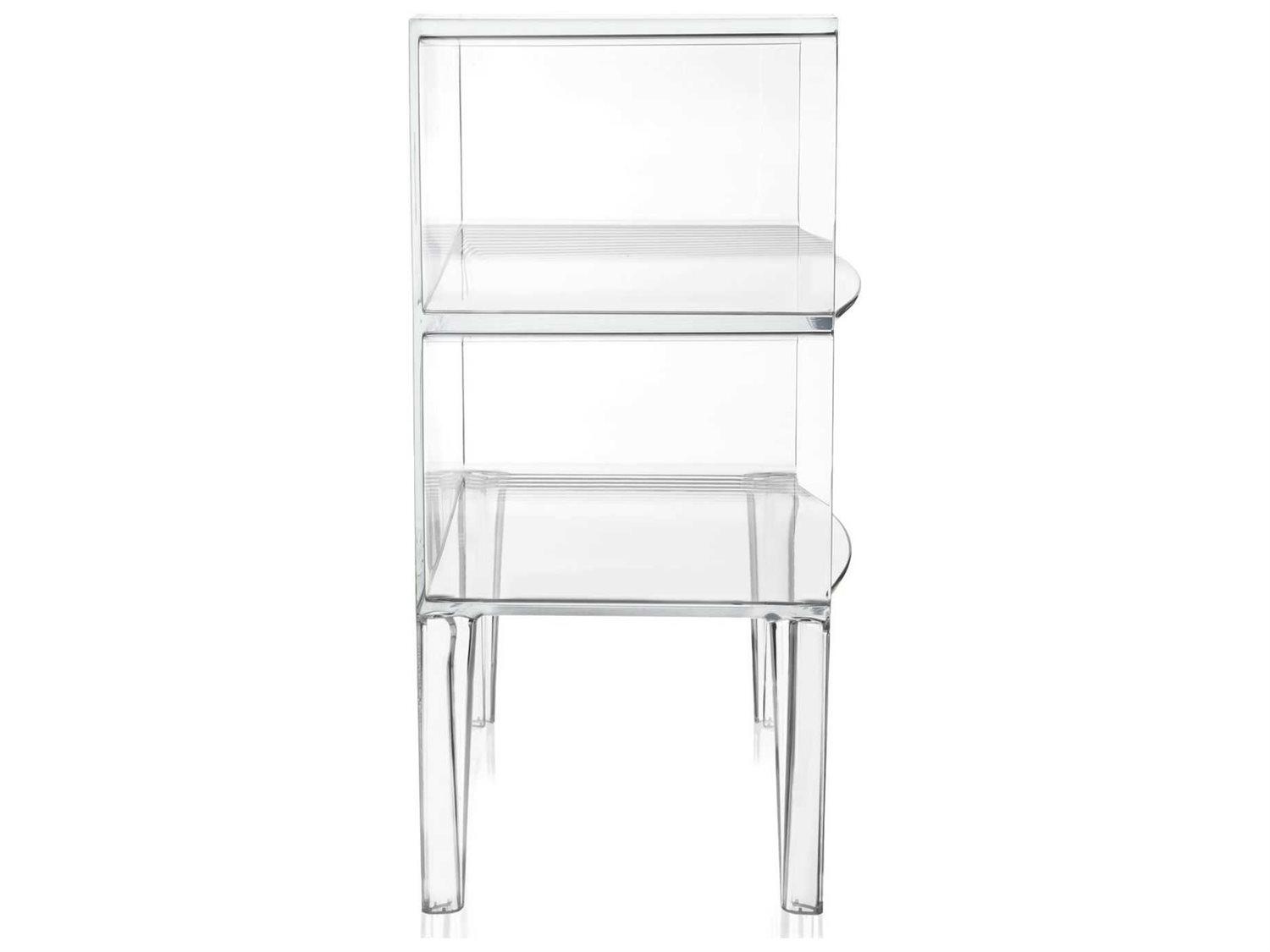 Kartell Ghost Buster Transparent Crystal Bookcase